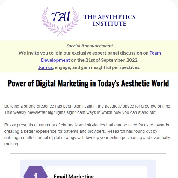 Power of Digital Marketing in Today’s Aesthetic World